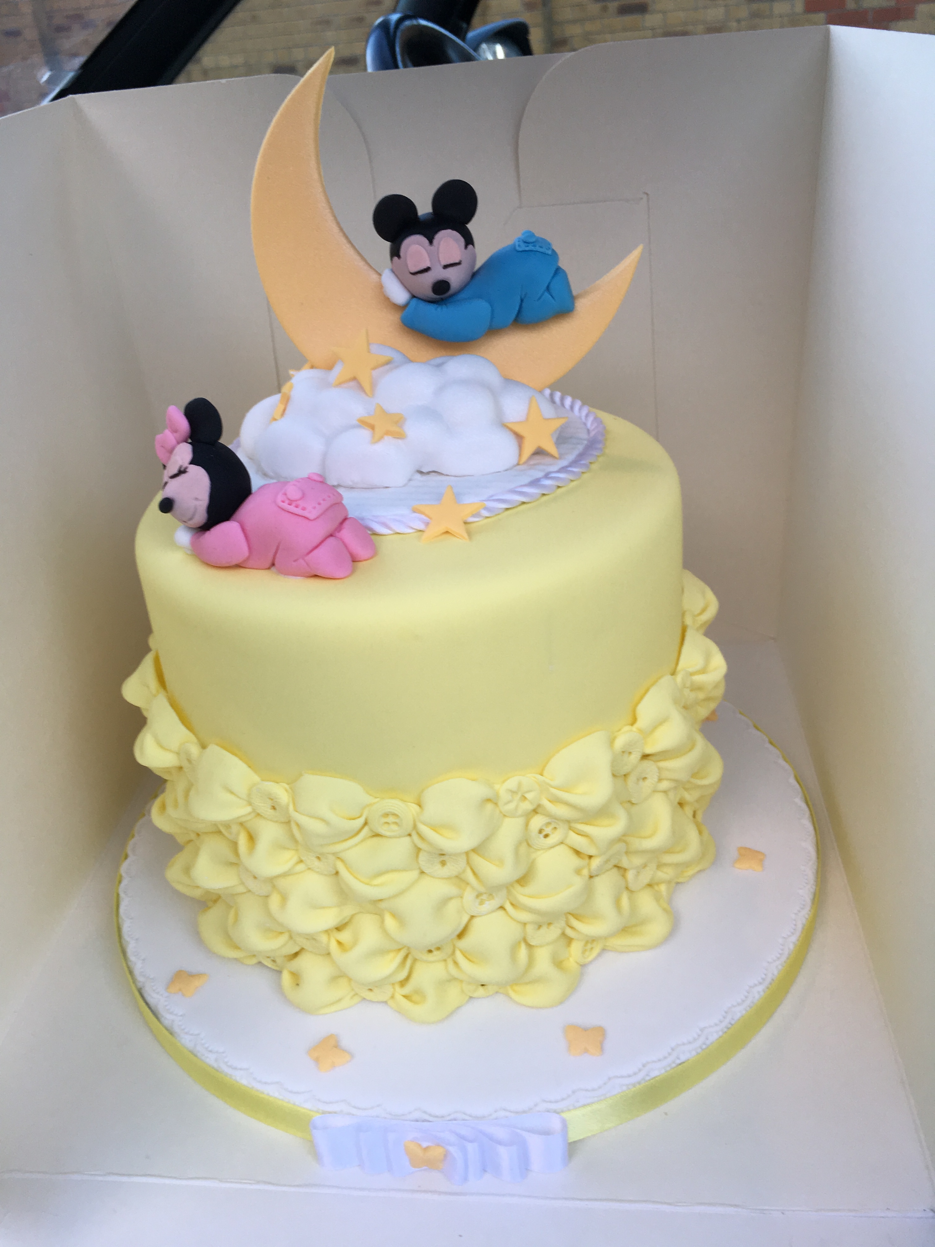 Baby Disney Shower Cake
